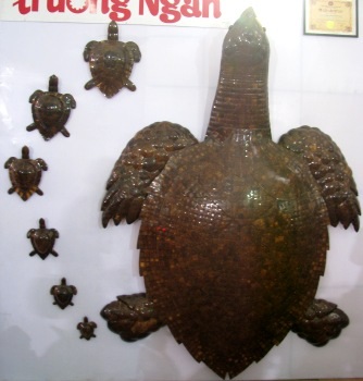 Ngắm hổ, ba ba khủng làm từ... xơ dừa