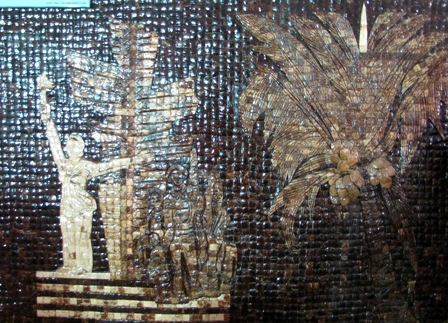 Ngắm hổ, ba ba khủng làm từ... xơ dừa