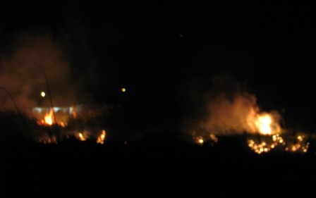 Cháy lớn làm “náo loạn” khu dân cư gần cầu Cần Thơ - 1