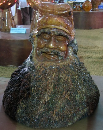 Ngắm hổ, ba ba khủng làm từ... xơ dừa