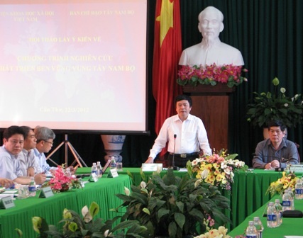 Phát triển bền vững vùng Tây Nam Bộ trong điều kiện biến đổi khí hậu 