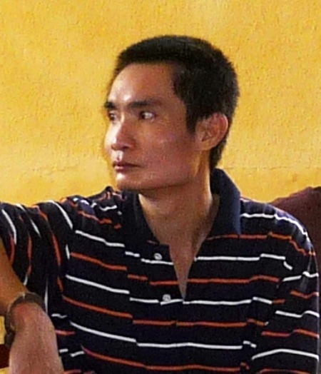 Bị cáo Đinh Quang Huy.