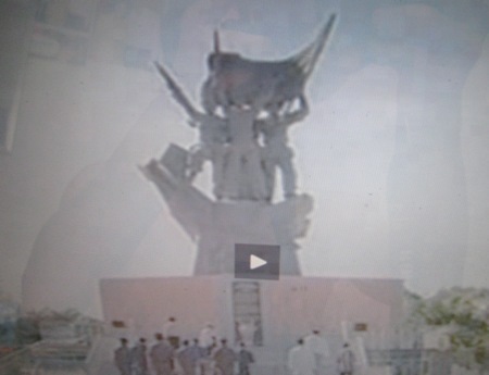 Hoàn thành khu di tích chiến thắng ông Hào đúng dịp 22/12 - 1 Tượng đài chiến thắng ông Hào.