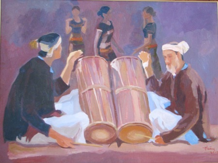 Tiếng trống Chăm.