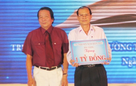 Đại diện ngành giáo dục Hậu Giang (