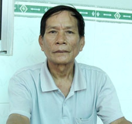 Gắp đầu đạn nằm trong chân hơn 40 năm - 1 Ông Đỗ Tấn Lập có 40 năm sống chung với đầu đạn. (Ảnh: Báo Đồng Khởi)