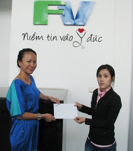 Bệnh nhân Huỳnh Lệ Hoa đã được phẫu thuật khối u - 6 Bệnh nhân sau phẫu thuật khối u.