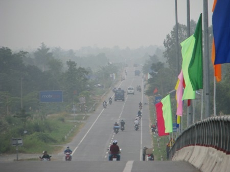 Miền Tây mờ ảo trong sương - 9 Tuyến đường Cần Thơ- Vị Thanh.