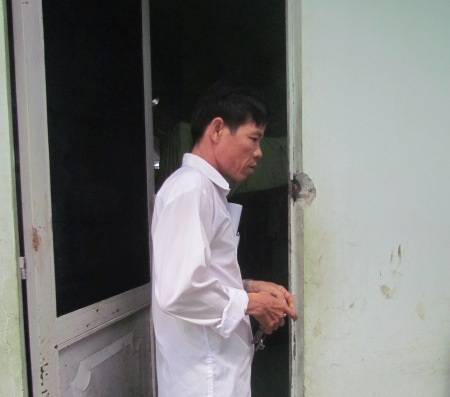 Căn nhà của anh Thắng, nơi Hiệp đột nhập trộm tài sản.