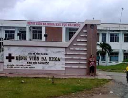 Bệnh viện ĐKKV huyện Cái Nước.
