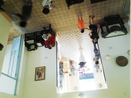 Đầu năm thăm thú nhà “Công tử Bạc Liêu” - 12 Một góc nhà nhìn từ tầng trên xuống.