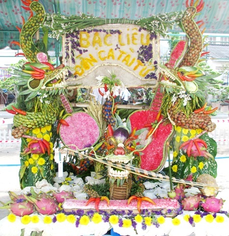 Một số hình ảnh long lân quy phụng. (Ảnh: Huỳnh Hải)