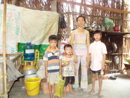 Vụ cháu lớp 2 bị hiếp, giết, phi tang: Bi kịch cuộc đời hung thủ - 2 Căn nhà của hung thủ Phan Hoài Phong- nơi xảy ra vụ cháu Thắm bị hiếp, giết.