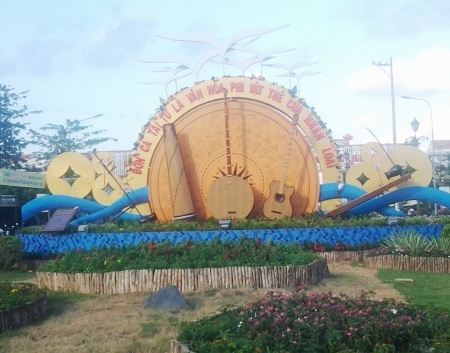 Một số hình ảnh Bạc Liêu trang trí đón Festival.