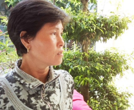 Nỗi đau của mẹ nạn nhân.