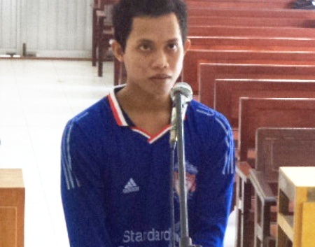 Bị cáo Sơn Hoàng Tâm.