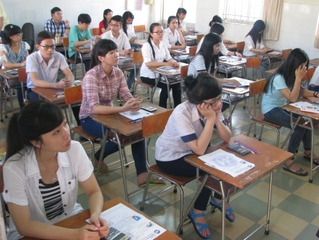 Kết thúc thi đại học đợt 1: 73 thí sinh bị xử lý kỷ luật - 3 Đợt 1 kỳ thi tuyển sinh ĐH cụm thi Cần Thơ đã diễn ra thành công. (Ảnh: Huỳnh Hải)