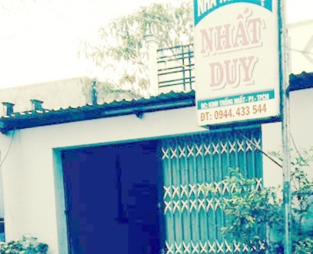 Nhà trọ nơi phát hiện vụ ngoại tình.