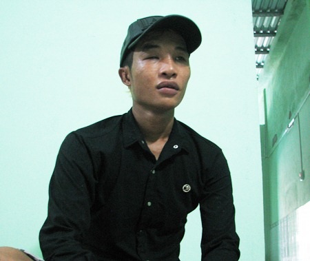 Hào Anh trong cuộc gặp gỡ với PV Dân trí tại nhà ở phường 8, TP Cà Mau. 