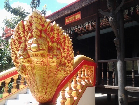 Thăm ngôi chùa Khmer hơn 100 năm tuổi ở Bạc Liêu - 12 ...và các tượng đều có kiến trúc điêu khắc đẹp mắt. (Ảnh: Huỳnh Hải)