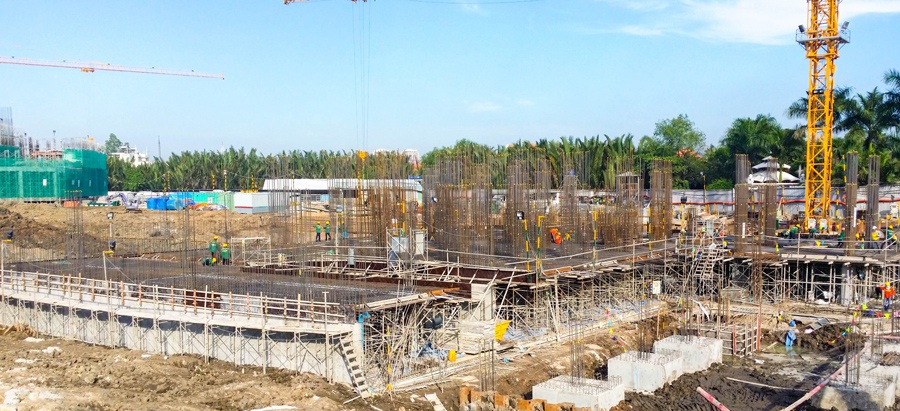 Masteri Thảo Điền ra hàng mới - căn hộ view đẹp bên sông Sài Gòn - 2 Công trường dự án