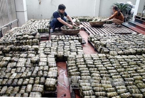 Xuất khẩu 40 tấn bánh chưng sang Mỹ, châu Âu - 1 Ảnh minh họa. Nguồn: TTXVN.