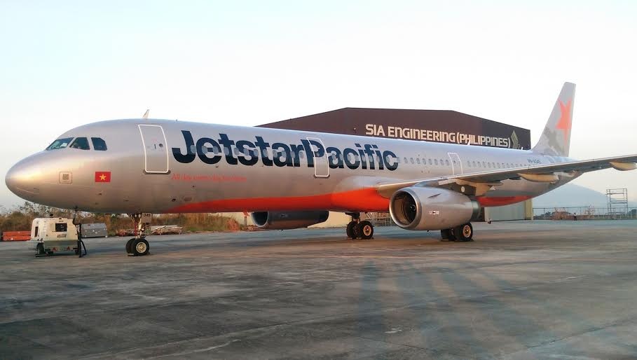 Jetstar Pacific nhận thêm 2 máy bay Airbus A321 - 1 Chiếc Airbus A321 vừa được Jetstar Pacific tiếp nhận