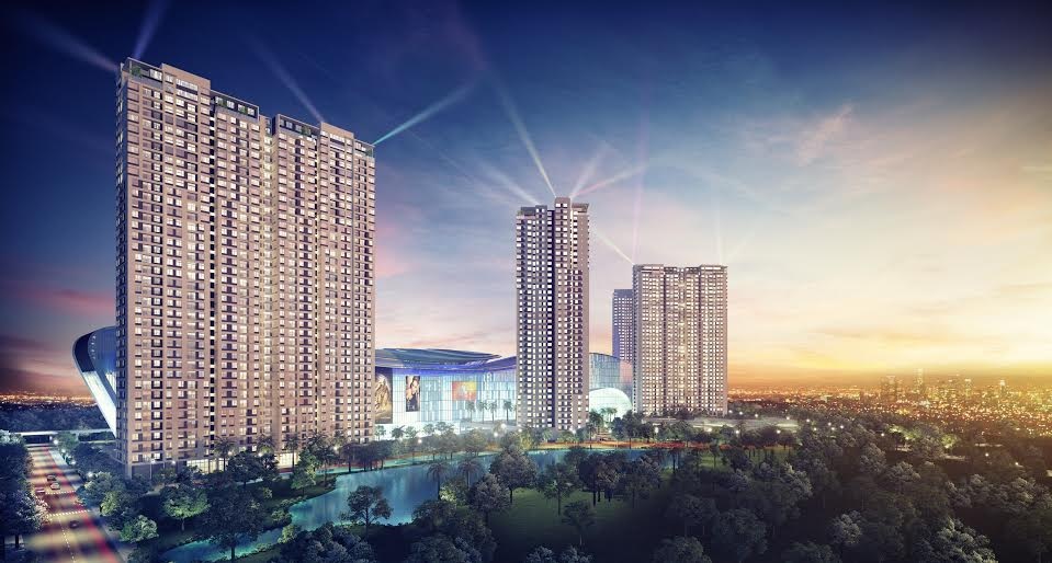 Phối cảnh dự án Masteri Thảo Điền (159 Xa lộ Hà Nội, Thảo Điền, Q.2, TP.HCM)