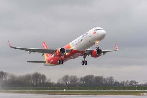 Chiếc máy bay A321 thứ 9.000 của Airbus thuộc về Vietjet - 2 Cận cảnh tàu bay mới A321 Vietjet