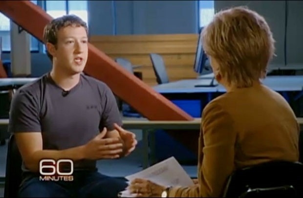Mark Zuckerberg được truyền thông “ưu ái” nhất 2014 - 1 Mark Zuckerberg trong chương trình 60 Minutes của kênh truyền hình CBS