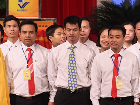 Diễn viên Xuân Bắc ở vị trí thành viên Ủy ban Hội LHTN Việt Nam thành phố Hà Nội khóa 6