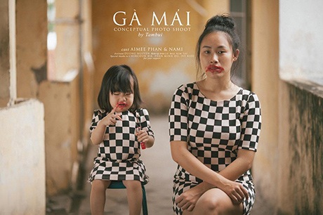 Bộ ảnh xúc động về người mẹ đơn thân và cô con gái nhỏ - 1 M.C
