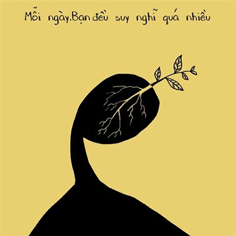 Gặp nữ tác giả xinh đẹp của những bộ tranh gây sốt - 2 Bức tranh trong bộ Có một ngày buồn như thế (Hà Trần)