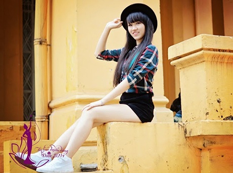 Ngắm nhan sắc top 15 Hoa khôi trường ĐH Dược - 12 Nguyễn Ngọc Anh, SBD 49