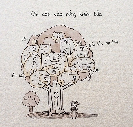 Truyện tranh "FA" đi tìm "nửa kia" sưởi ấm mùa đông - 7 Mai Châm