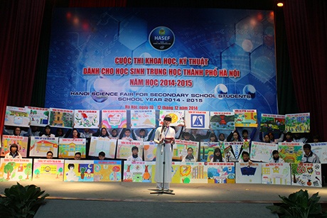 Ấn tượng sản phẩm nghiên cứu khoa học của học sinh Hà Nội