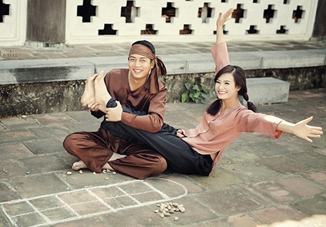 Trò chơi dân gian Ô ăn quan được lấy làm bối cảnh