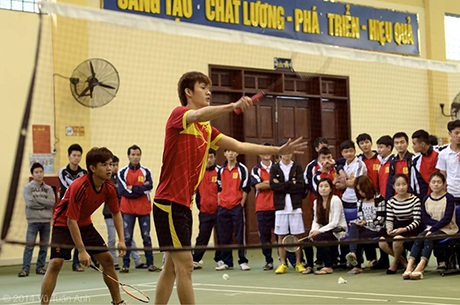 Sinh viên Lào kỉ niệm lễ Quốc khánh trên đất Việt - 3 Giải đấu thể thao thu hút đông đảo sinh viên tham gia