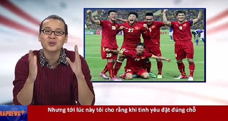 Chuyện hoa hậu, AFF Cup vào bản tin "phong cách Rap" - 2 Phong độ của tuyển Việt Nam ở lượt đi vòng bán kết AFF cup