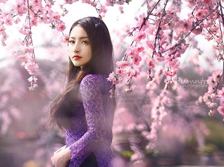 Vẻ đẹp sắc sảo của nữ chiến sĩ công an Phương Thúy