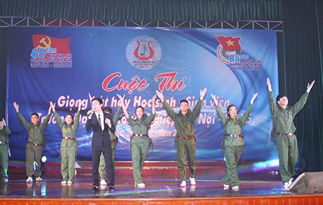 Giải nhất của cuộc thi giọng hát hay sinh viên ĐH Công nghiệp