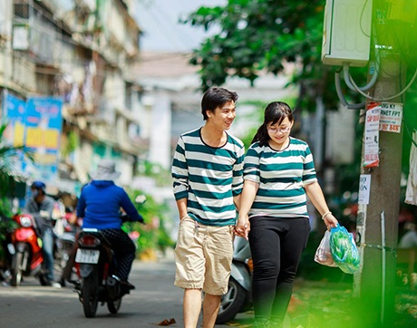 Lãng mạn chuyện tình 5 năm của cặp đôi “vợ số 0 - chồng số 1” - 7 Trong căn nhà nhỏ bé của hai vợ chồng không lúc nào thiếu tiếng cười.