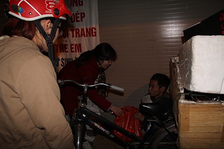 Tết ấm gửi tới người vô gia cư