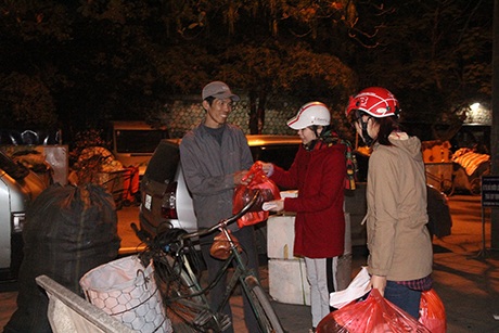 Tết ấm gửi tới người vô gia cư