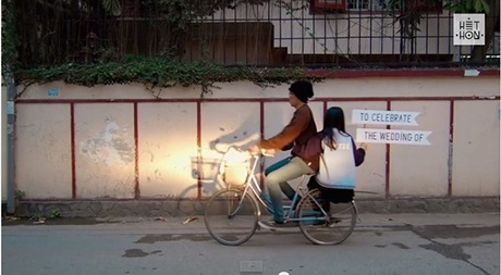 Thiệp cưới độc đáo bằng video của cặp đôi Hà Nội - 2 M.C