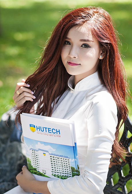 Cô bạn đang học trường ĐH Công nghệ TP.HCM
