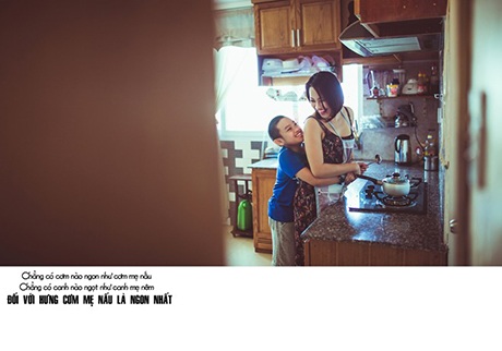 Bộ ảnh ngập tràn hạnh phúc mẹ đơn thân và con trai - 10 M.C