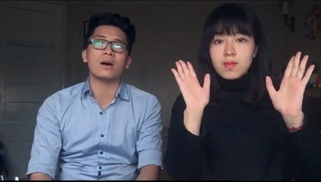 Clip mashup 6 ca khúc cực đáng yêu của cặp đôi 9x - 1 Hình ảnh đáng yêu của cặp đôi trong clip