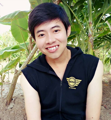 Thiết kế thời trang "độc" từ vỏ trái cây của nam sinh Cà Mau - 1 Phạm Nguyễn Phước Điền - nhà thiết kế 9x đến từ Cà Mau