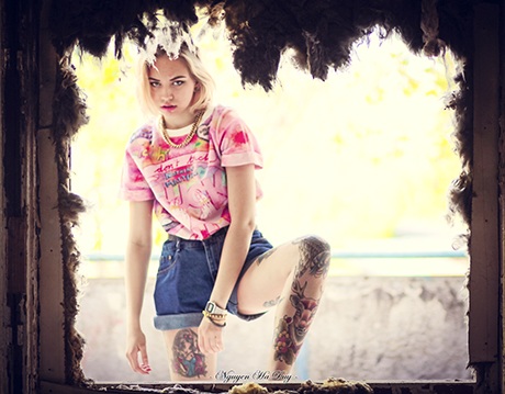 Bộ ảnh của Anna được thực hiện bởi một du học sinh Việt tại Nga